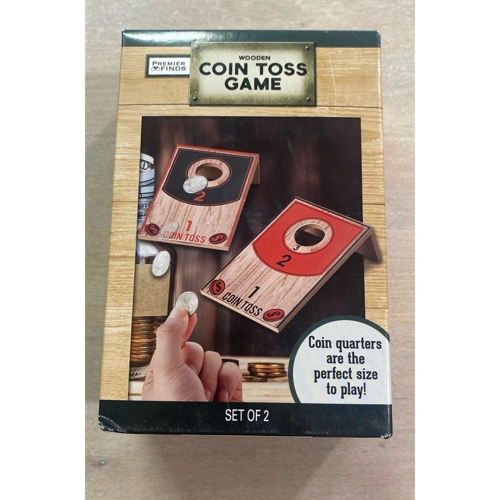 Wooden‎ Coin Toss Game